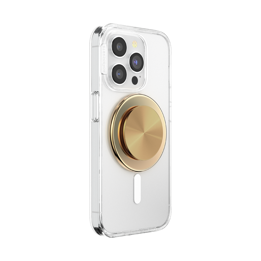 PopSockets MagSafe Phone Grip - Aluminum Radial Gold