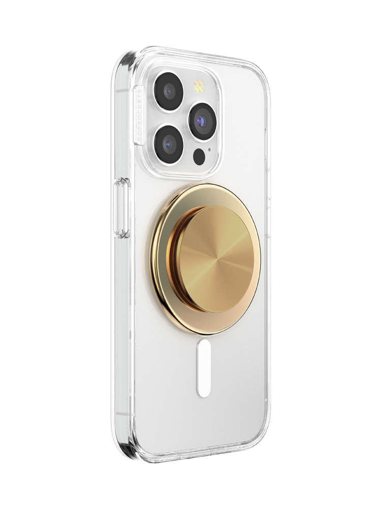 PopSockets MagSafe Phone Grip - Aluminum Radial Gold