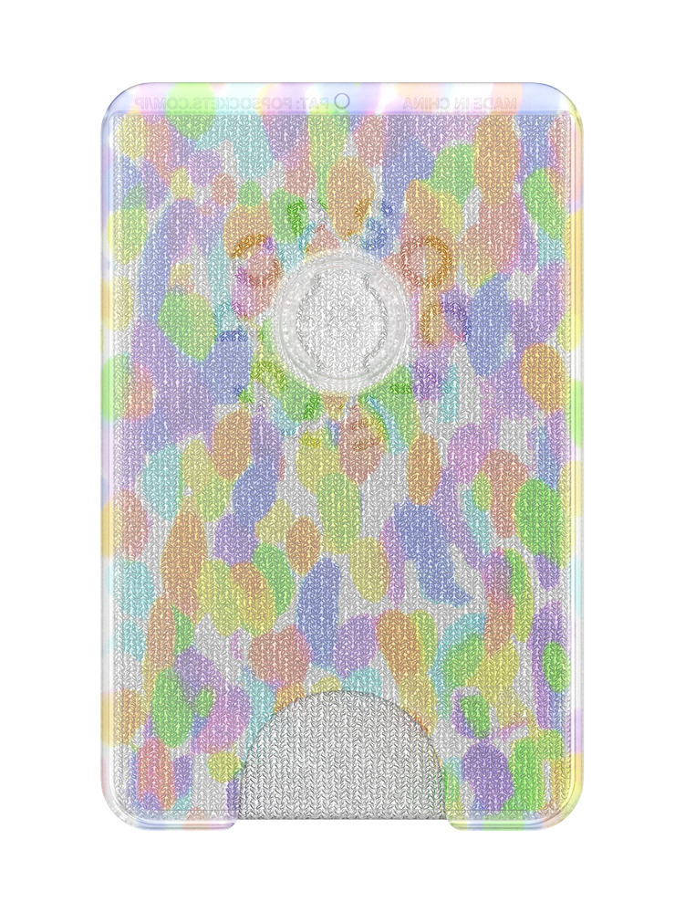 PopSockets MagSafe Phone Wallet - Rainbow Glass