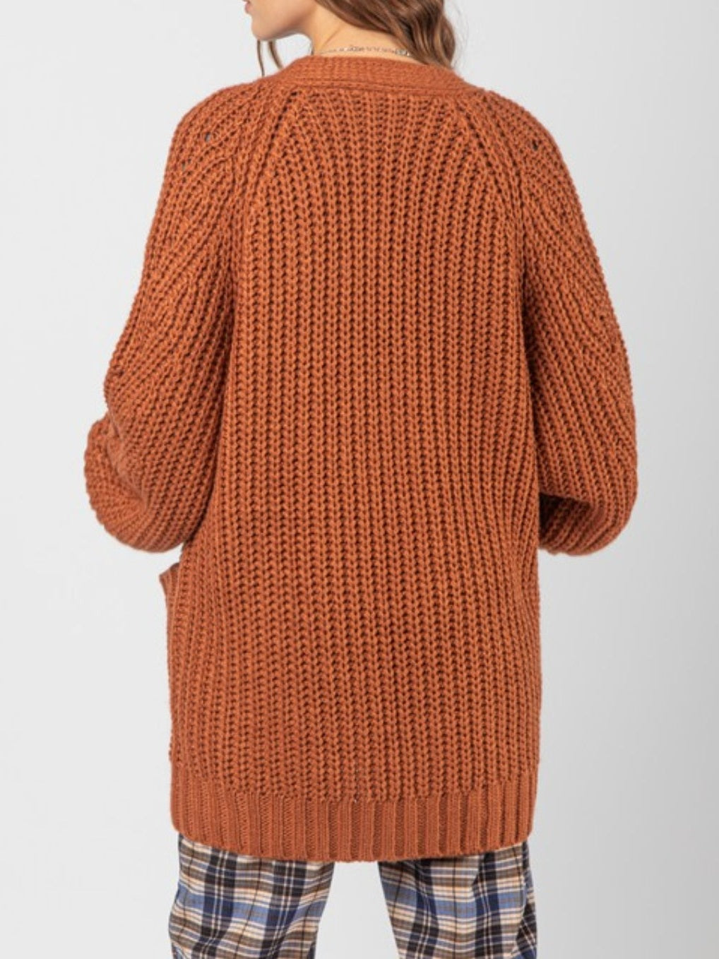Oversize Knit Sweater Cardigan(several colors)