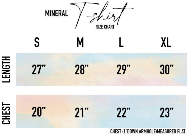 SUNNY DAYS CLUB Mineral Graphic Top: FUCHSIA