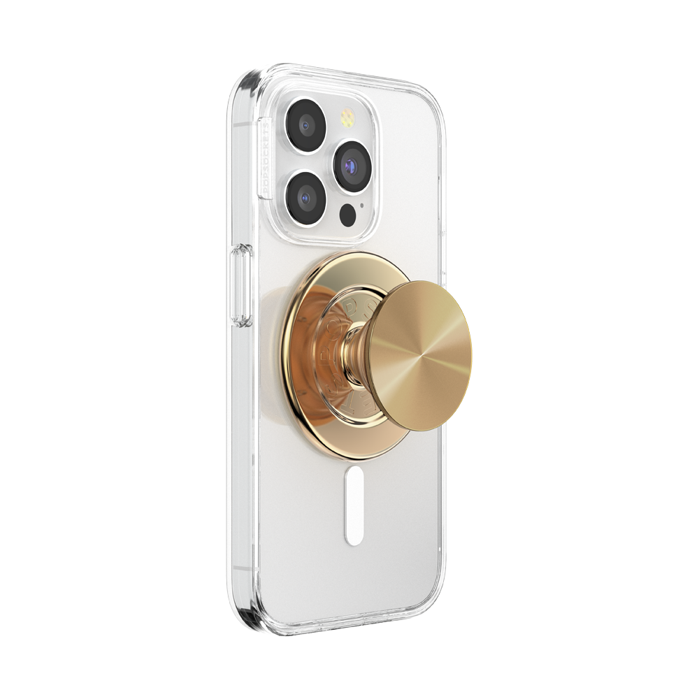 PopSockets MagSafe Phone Grip - Aluminum Radial Gold