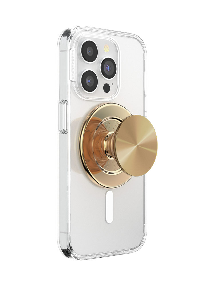 PopSockets MagSafe Phone Grip - Aluminum Radial Gold