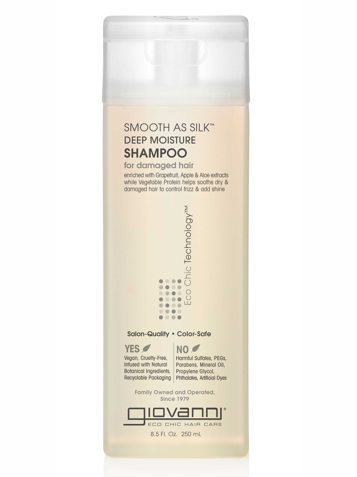 Eco Chic Smooth as Silk Deep Moisturizing Shampoo - 8.5 oz.