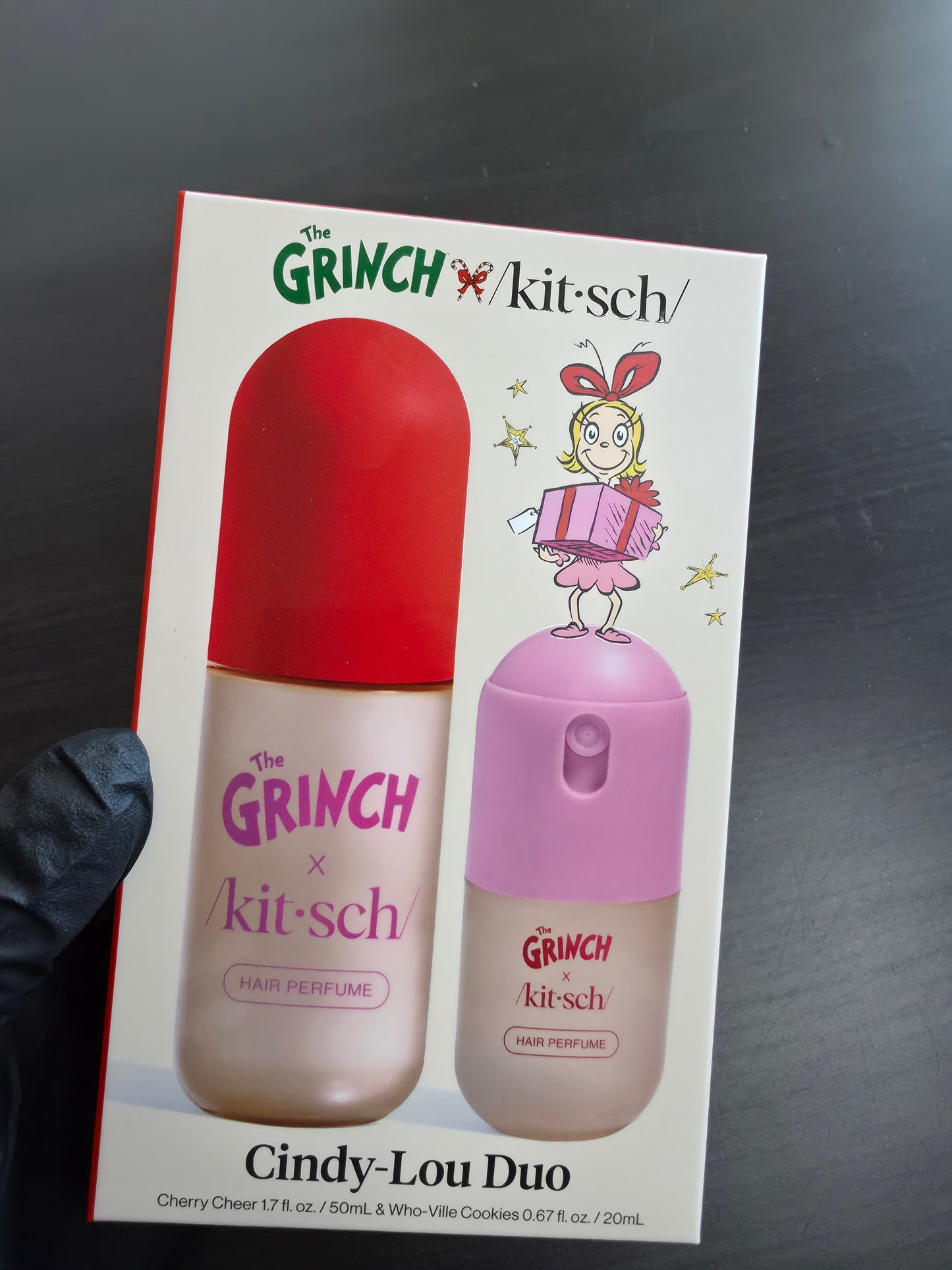 The Grinch x Kitsch Cindy-Lou Duo Set