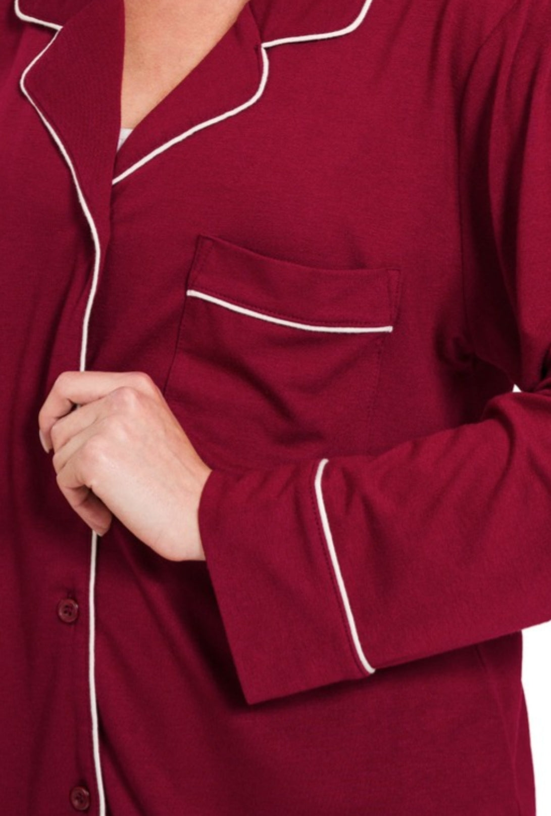 Classic Button down Pajama Set(several colors)