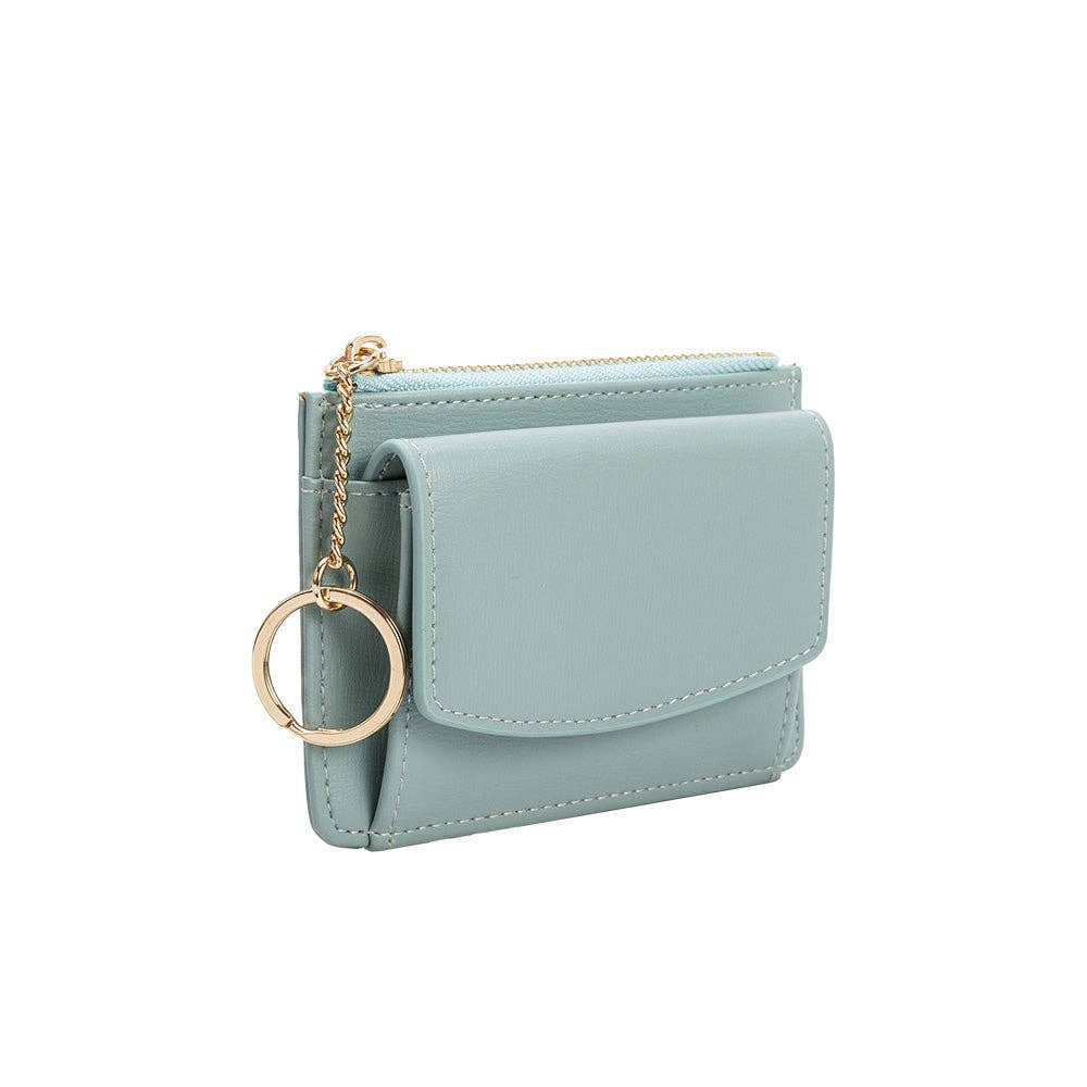 Kara Sky Vegan Card Case Wallet