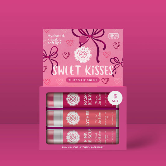 Sweet Kisses Tinted Lip Balm Set Of 3