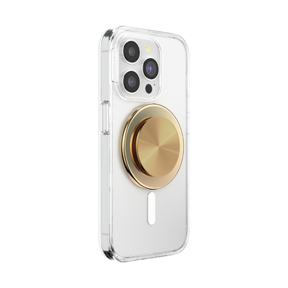 PopSockets MagSafe Phone Grip - Aluminum Radial Gold