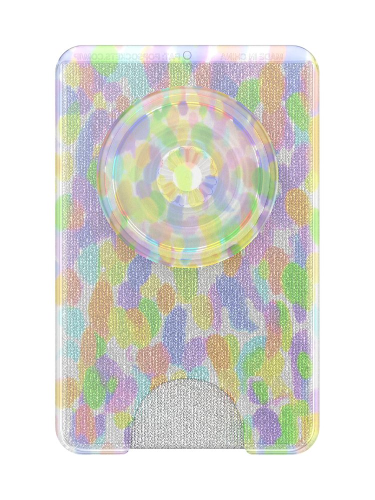 PopSockets MagSafe Phone Wallet - Rainbow Glass