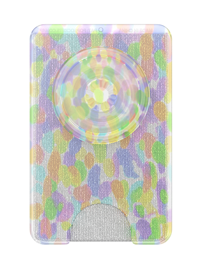 PopSockets MagSafe Phone Wallet - Rainbow Glass