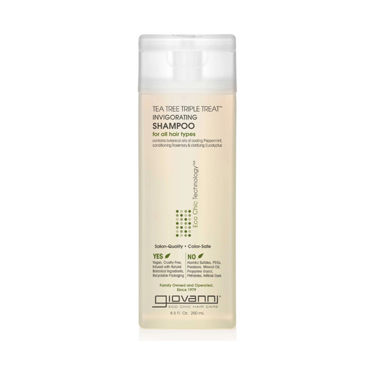 Giovanni Tea Tree Triple Treat Invigorating Shampoo 8.5 oz.