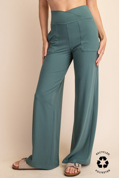 Fern Forest Recycled Butter Yoga pants