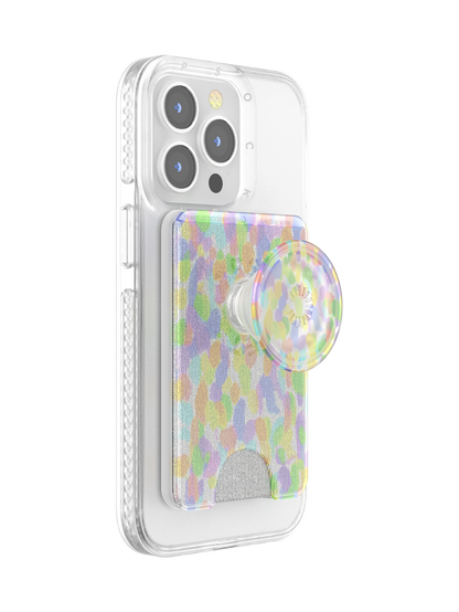 PopSockets MagSafe Phone Wallet - Rainbow Glass