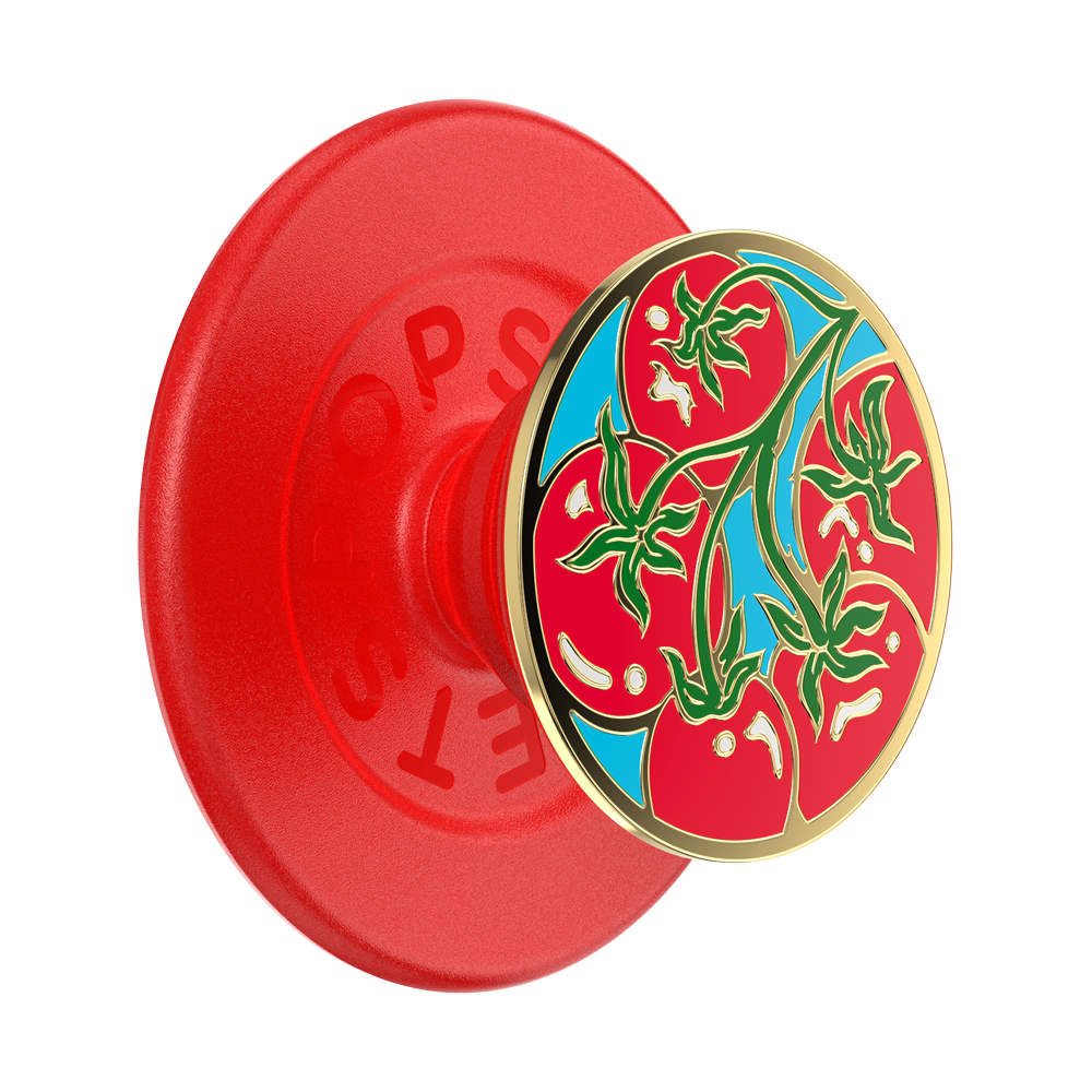 PopSockets MagSafe Phone Grip - Enamel Tomato Rosso