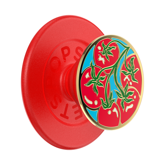 PopSockets MagSafe Phone Grip - Enamel Tomato Rosso