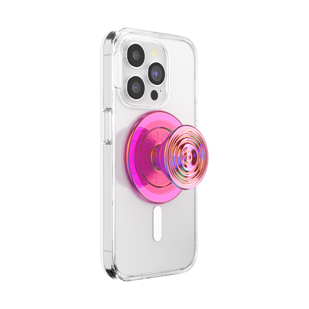 PopSockets MagSafe Phone Grip - Ripple Iridescent Aviation