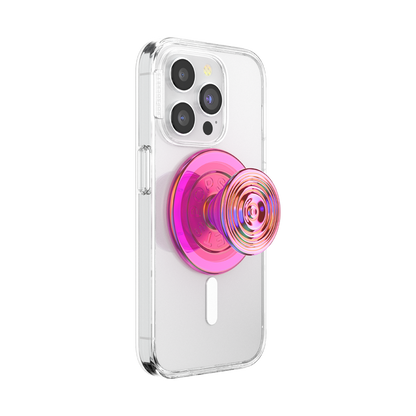 PopSockets MagSafe Phone Grip - Ripple Iridescent Aviation