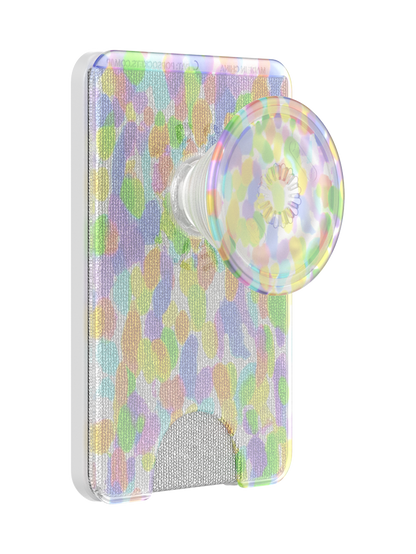PopSockets MagSafe Phone Wallet - Rainbow Glass