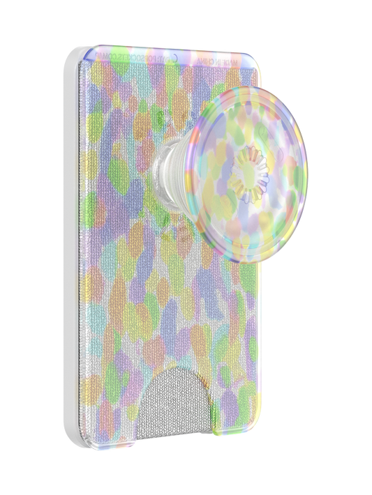 PopSockets MagSafe Phone Wallet - Rainbow Glass