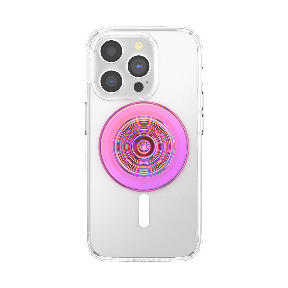 PopSockets MagSafe Phone Grip - Ripple Iridescent Aviation