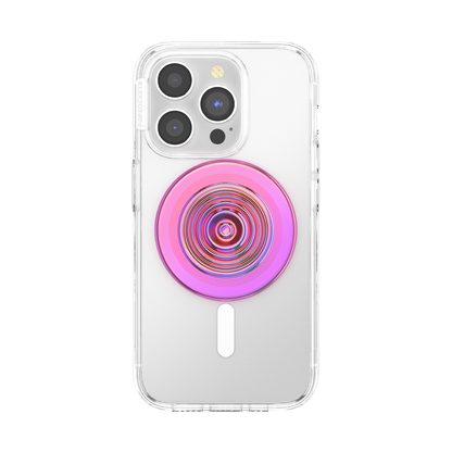 PopSockets MagSafe Phone Grip - Ripple Iridescent Aviation