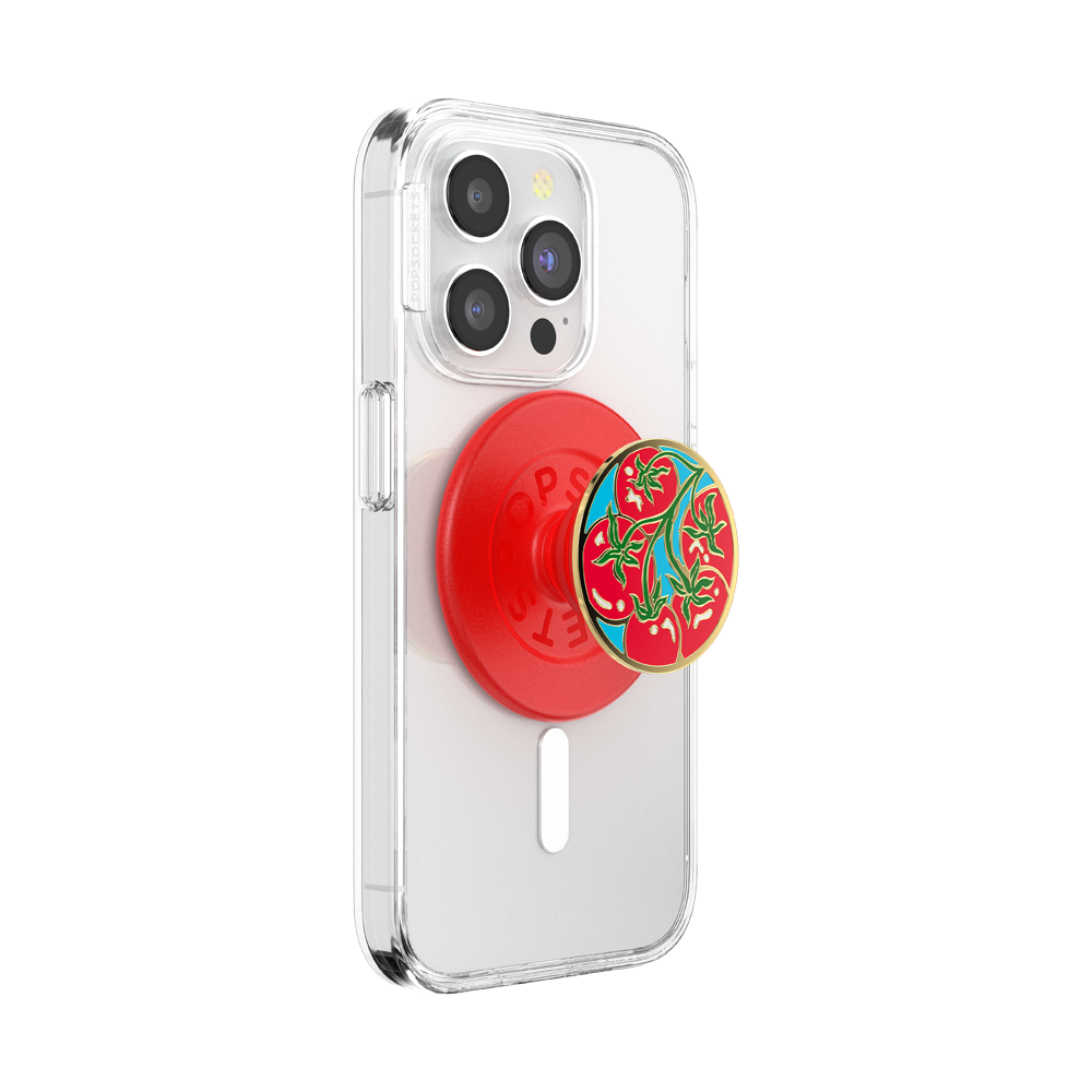 PopSockets MagSafe Phone Grip - Enamel Tomato Rosso