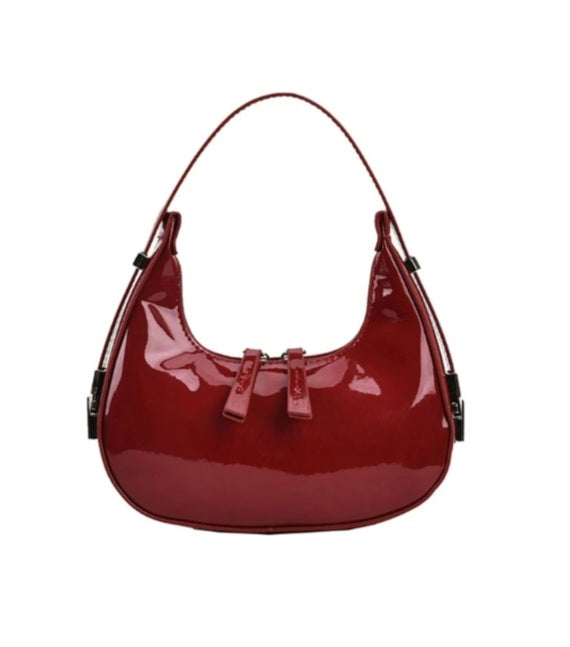 Women s Patent Leather Shoulder Bag