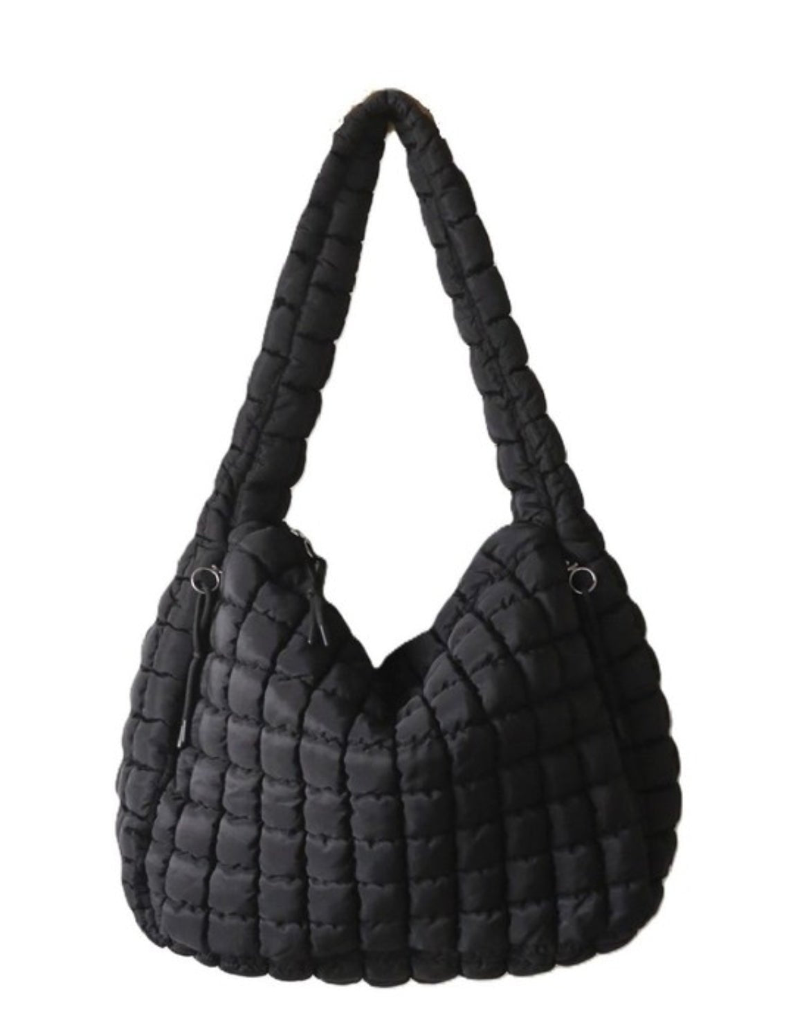 Black Premium Oversized Quilted Bag