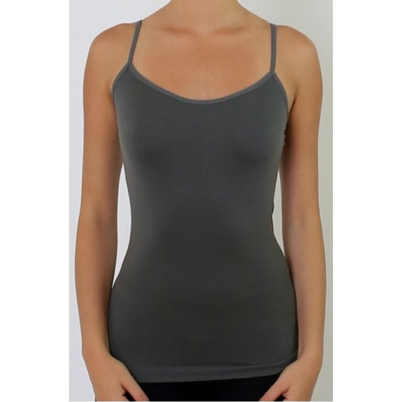 Gray Basic women's Camisole