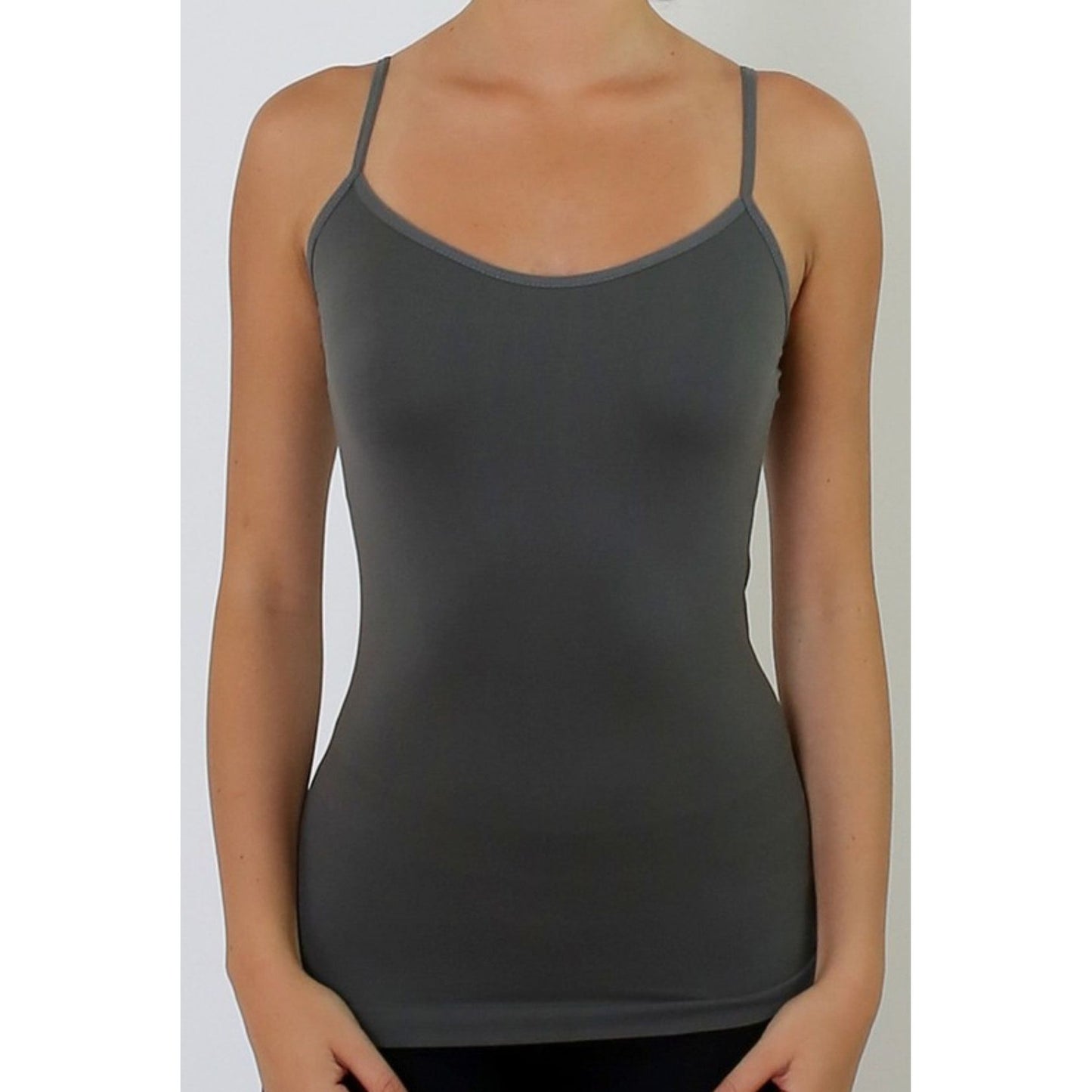 Gray Basic women's Camisole