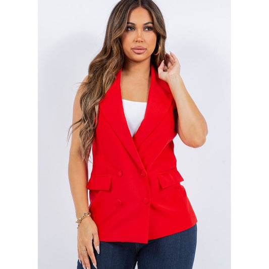 Casual Solid Women's Sleeveless Vest