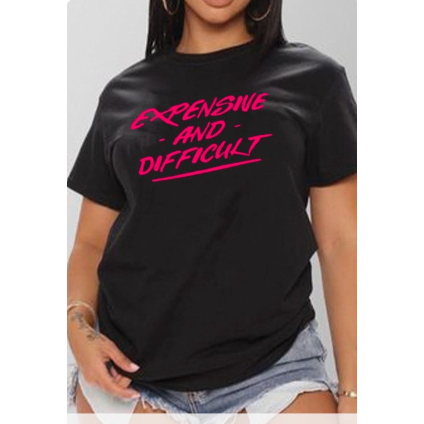 T-shirt imprimé CHER ET DIFFICILE