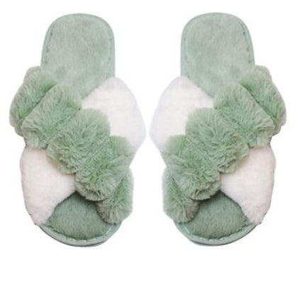 ZAPATILLAS HOGAR FLUFFY POM POM