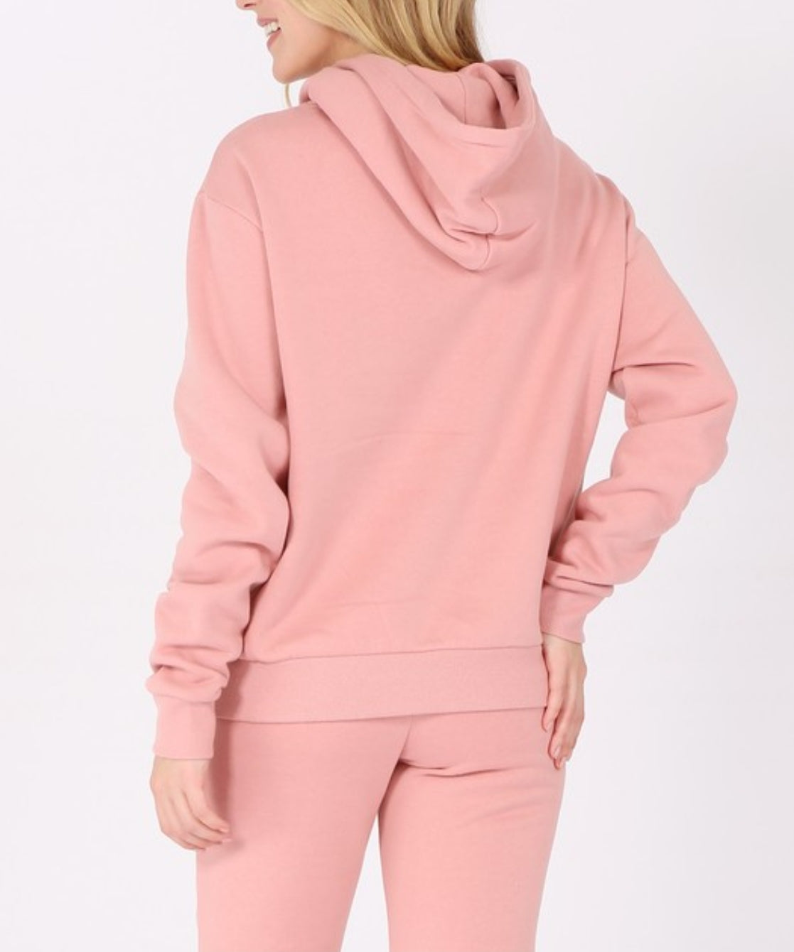 Oversized Pullover Fleece Hoodie