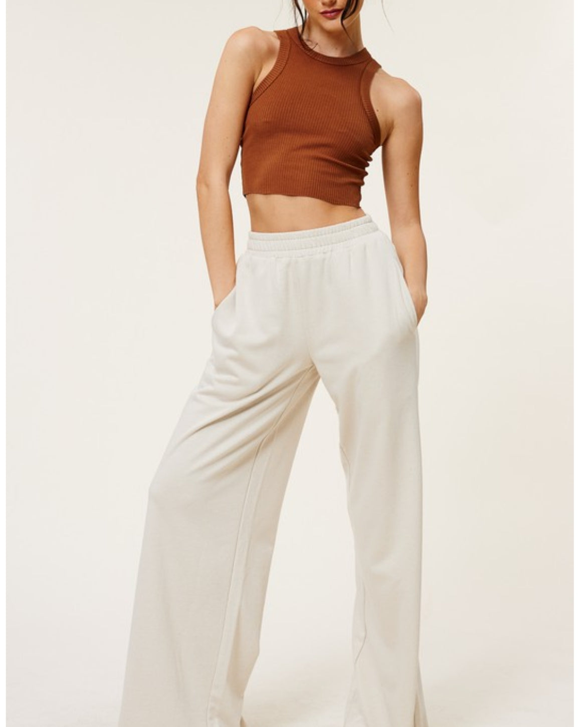 Casual Wide Leg Sweatpants