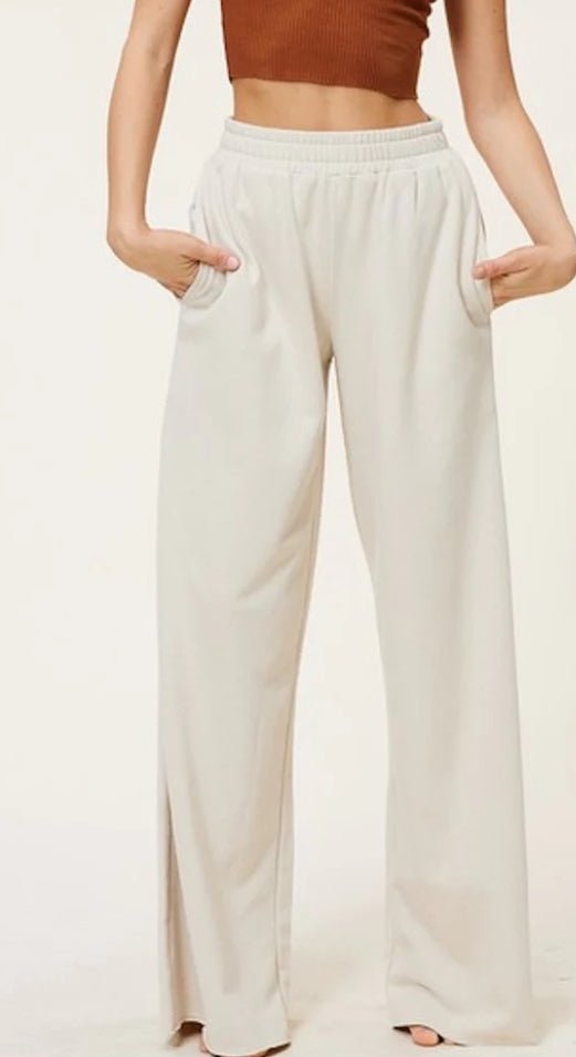 Casual Wide Leg Sweatpants