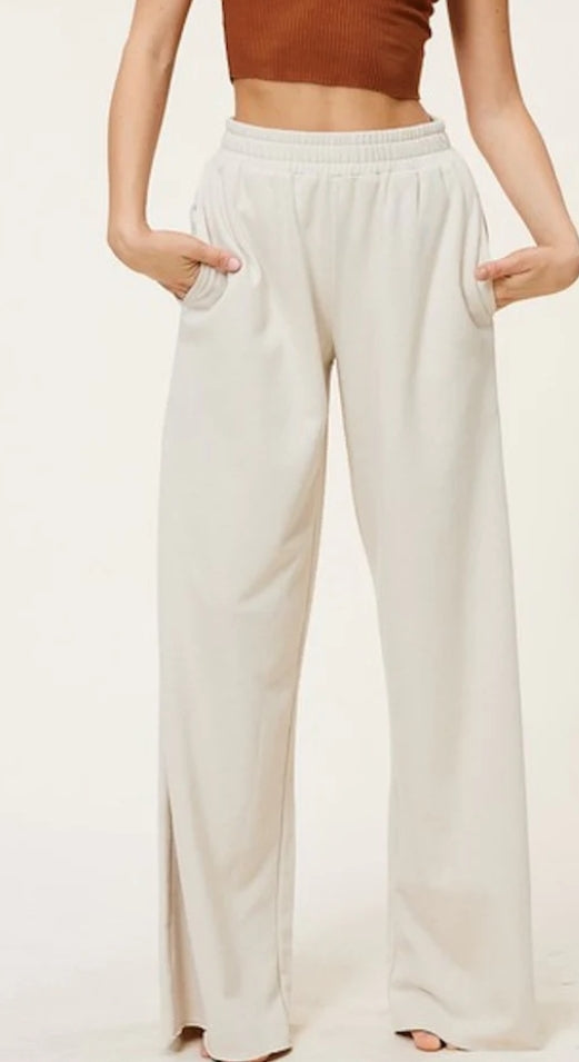 Casual Wide Leg Sweatpants