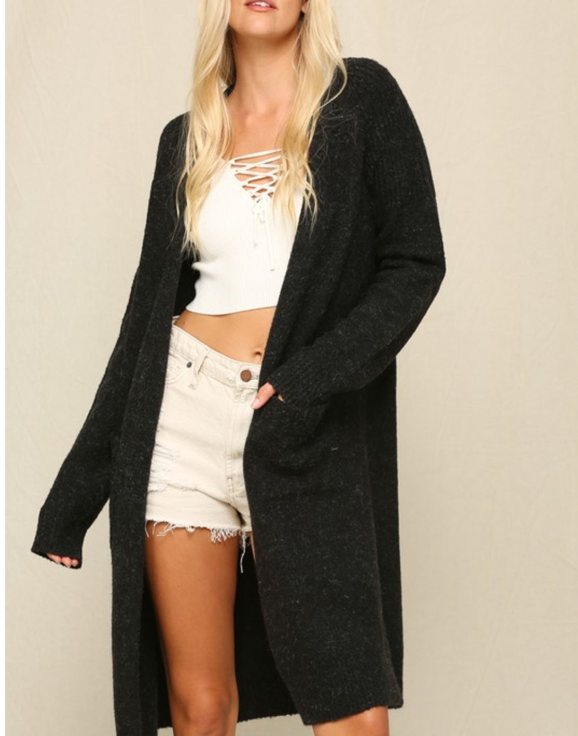 ONYX COZY UP MIDI CARDIGAN