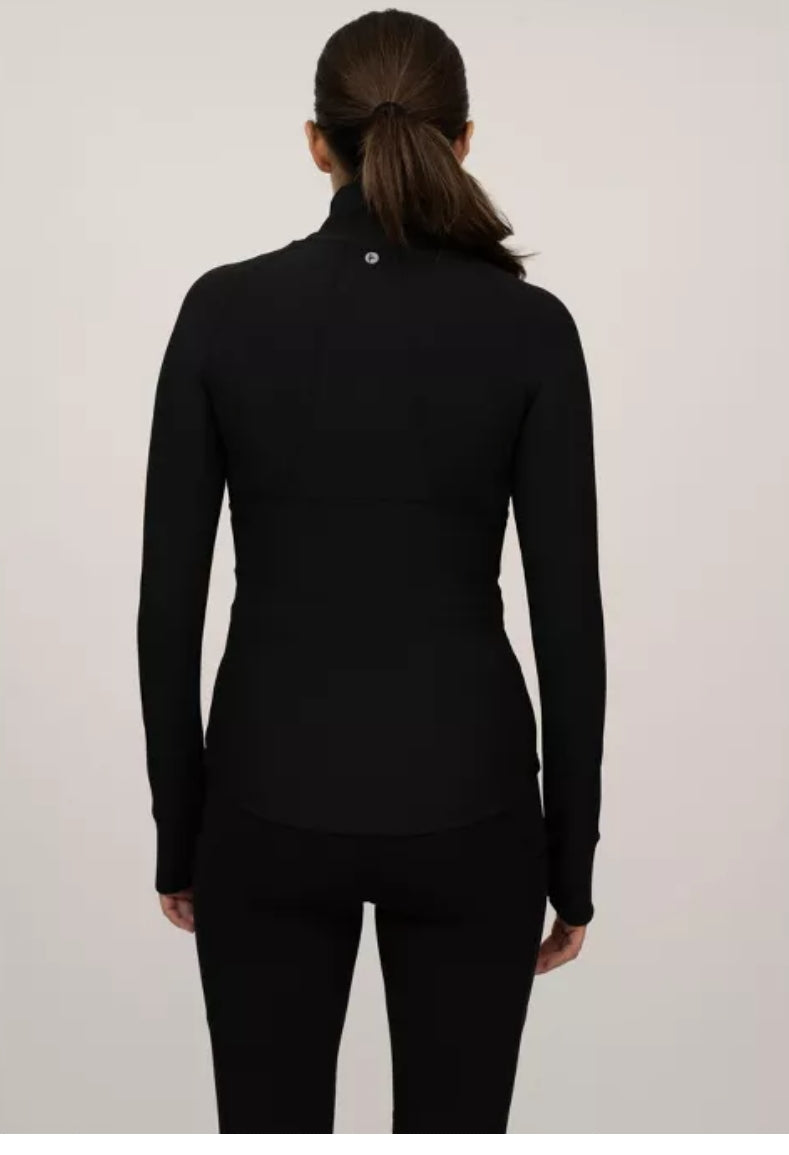 Ribbed Full Performance Full Zip Jacket