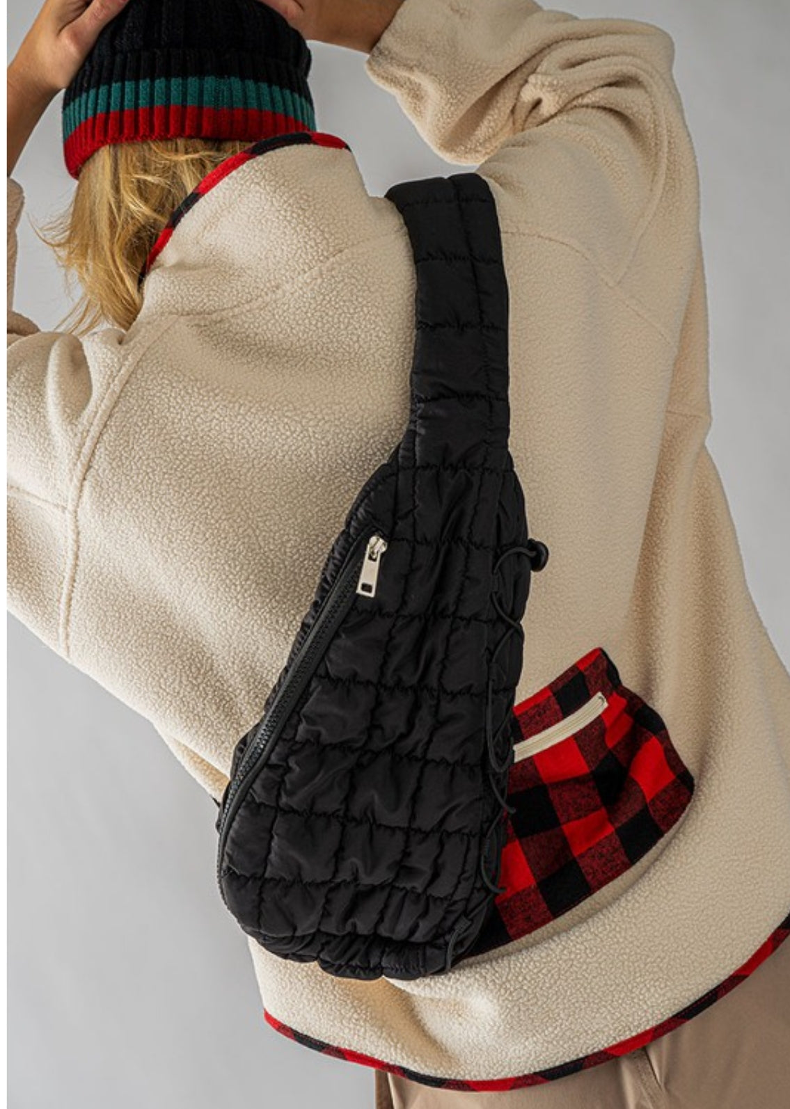 Bolso bandolera Qulited Marshmallow