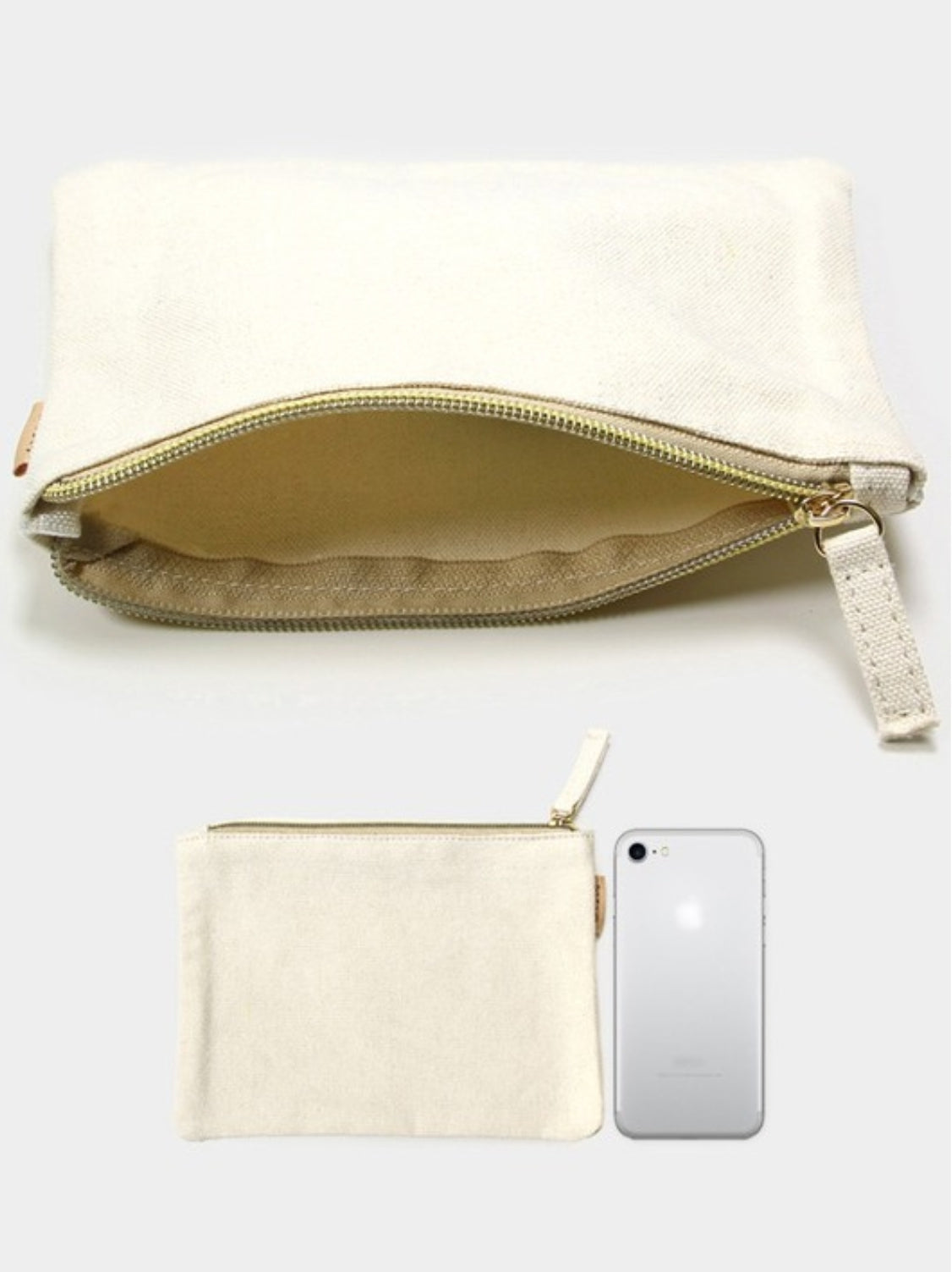 Hello Canvas Pouch