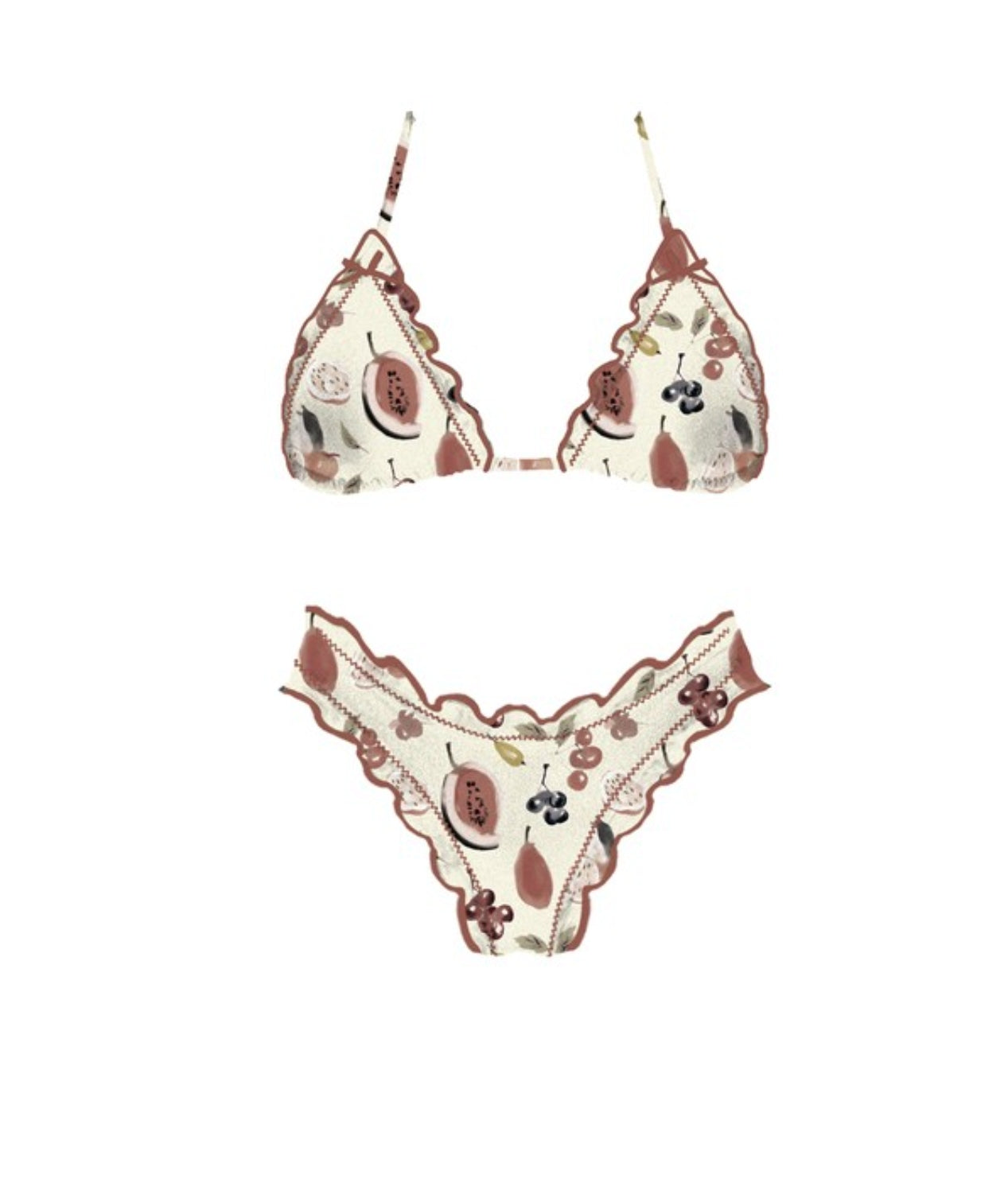 Fruit Medley Wave Bikini Set