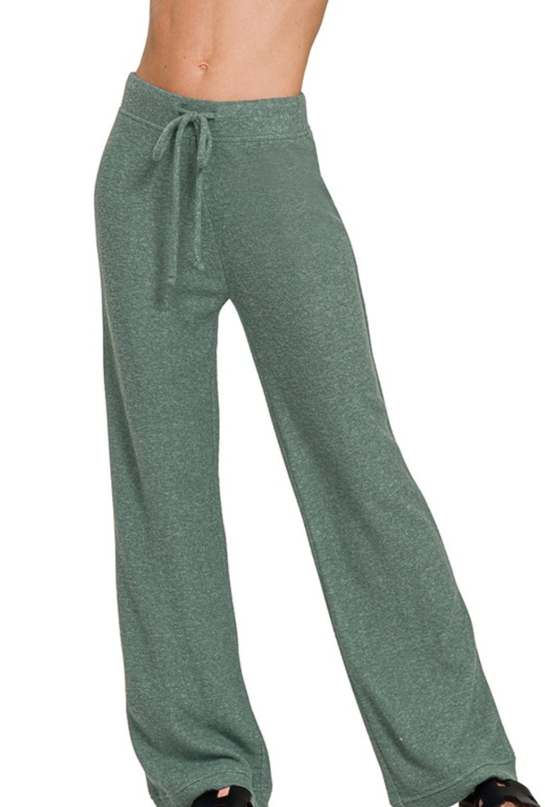 Soft Brushed Fuzzy Hacci Lounge Pants(several colors)