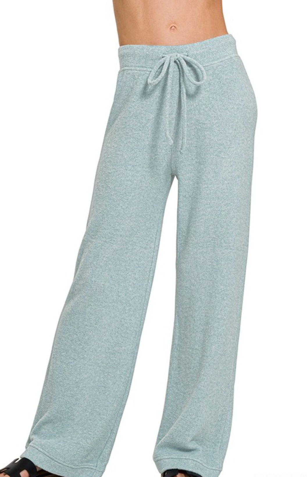 Soft Brushed Fuzzy Hacci Lounge Pants(several colors)