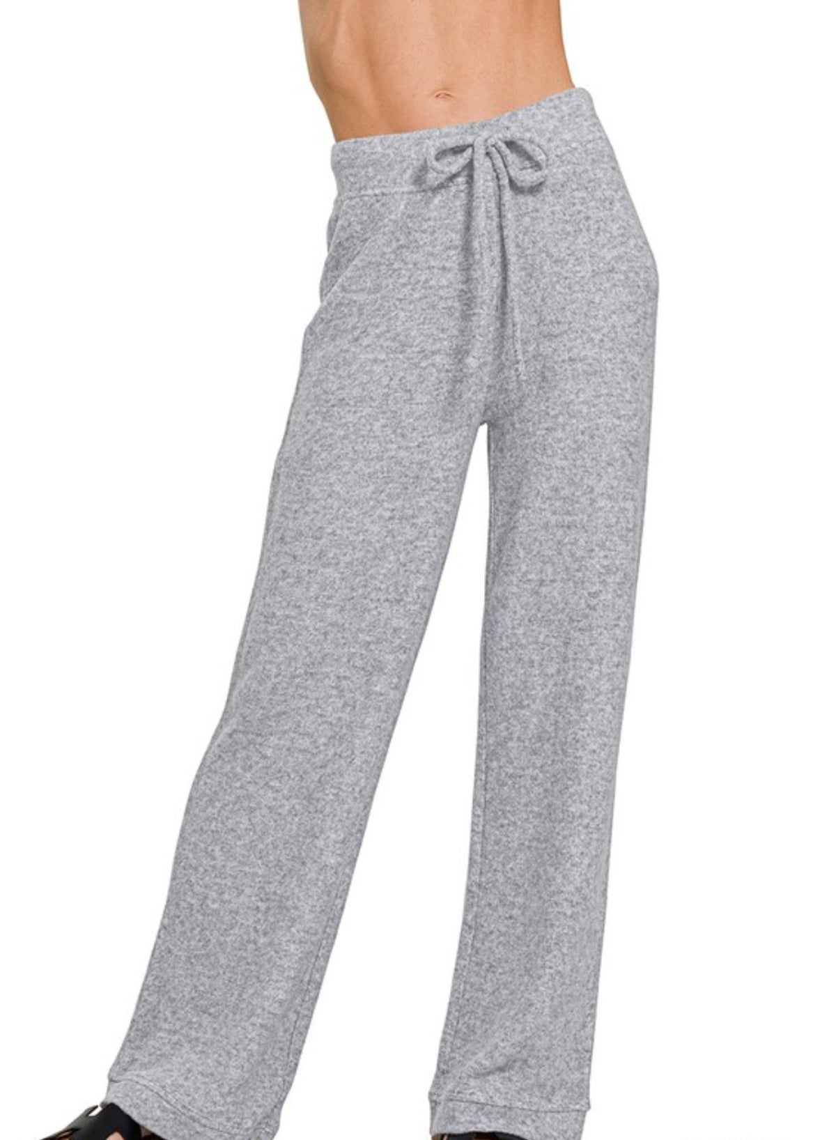 Soft Brushed Fuzzy Hacci Lounge Pants(several colors)