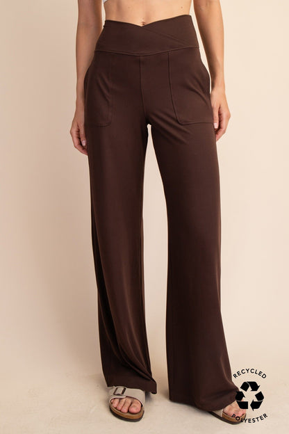 Espresso Recycled Butter Yoga pants