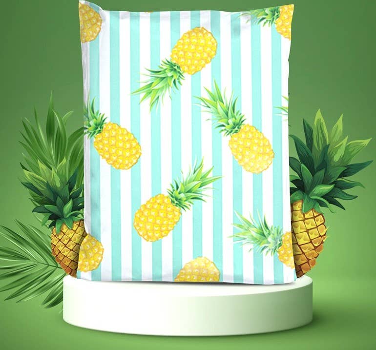 10"x13",Pineappl selfsealing anti-tear packaging bag: Medium