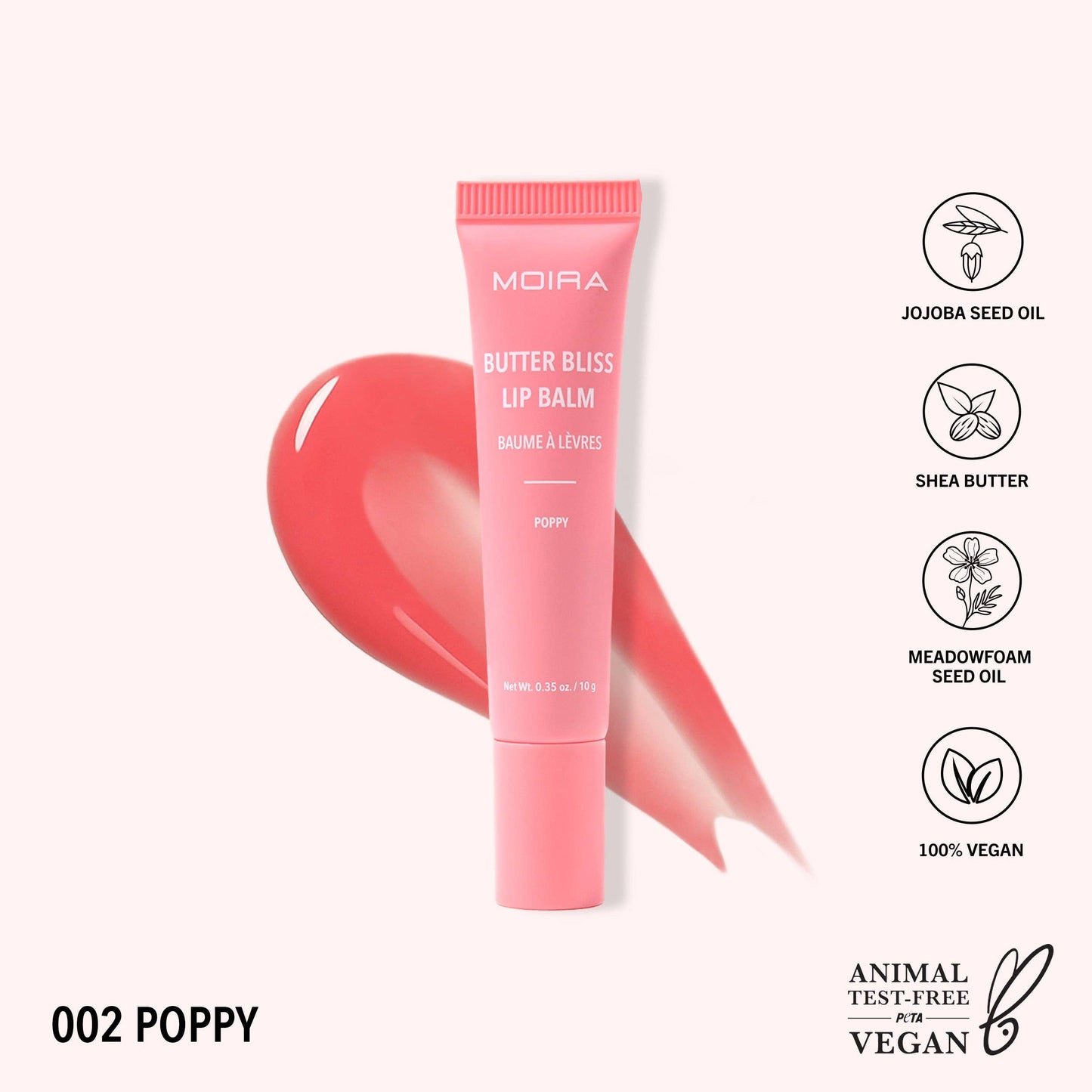002. Butter Bliss Lip Balm ( Poppy)