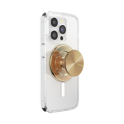 PopSockets MagSafe Phone Grip - Aluminum Radial Gold